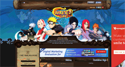 Desktop Screenshot of narutogame.com.br